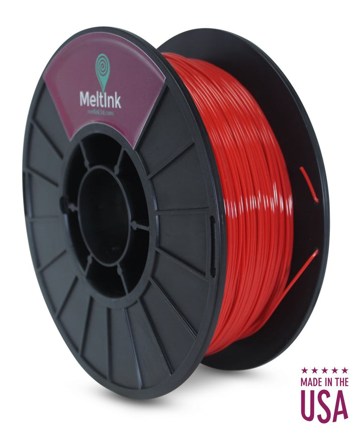 Red PLA Ø 2.85mm - Meltink 3D